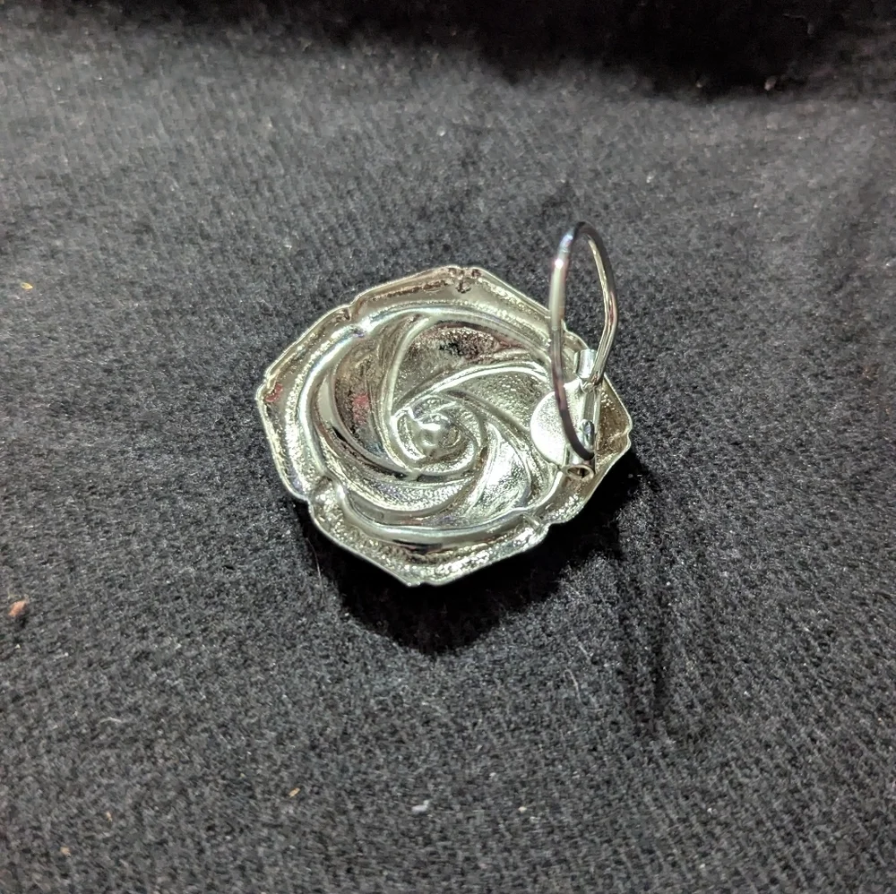 Vintage silver tone
